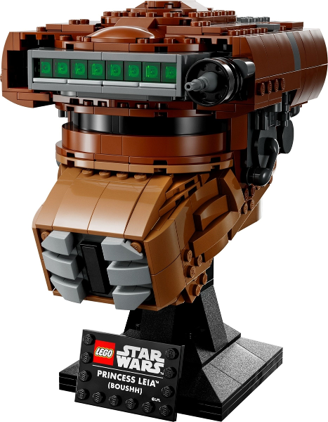 Princess Leia Boushh Helmet 75351 Bellefonte Brick Studio LLC